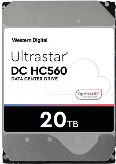 HDD Σκληρός ΔίσκοςWestern Digital Ultrastar DC HC560 SE 20TB HDD SATA III