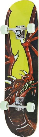 Complete Shortboard Amila 7.87" Πολύχρωμο Yellow