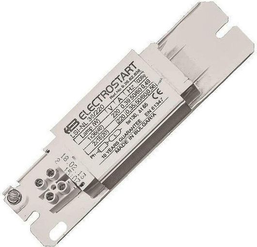 Μετασχηματιστής Φωτιστικών Eurolamp Στοιχείων Φθορισμού 18W 230V Λευκό 147-50012