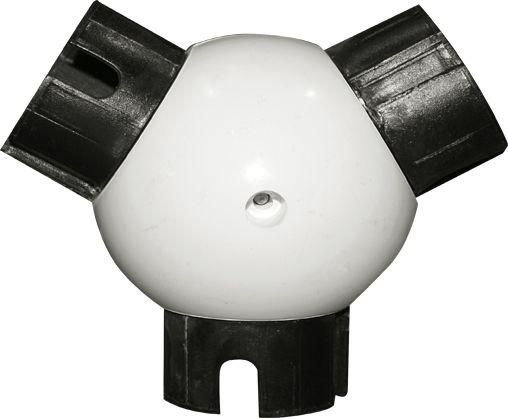 Εξάρτημα Σύνδεσης Aca AC.1000 Tubo Γωνία Λευκό