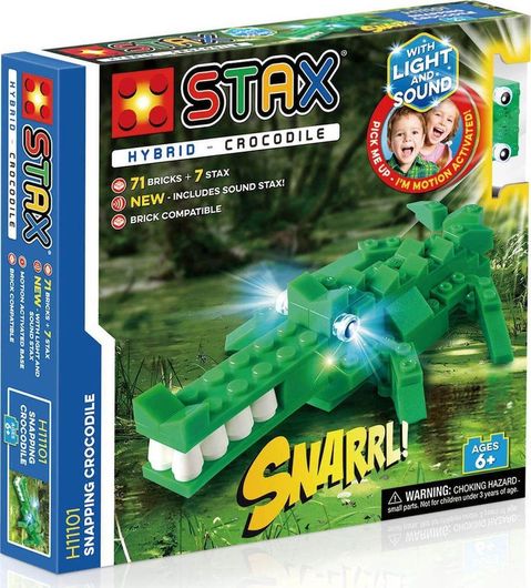 Τουβλάκια Light Stax Snapping Crocodile για 6+ Ετών 78τμχ