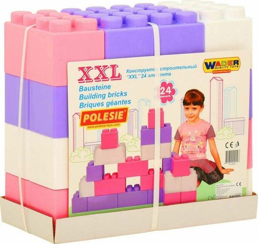 Τουβλάκια Polesie ΧΧL για 12+ Μηνών 24τμχ