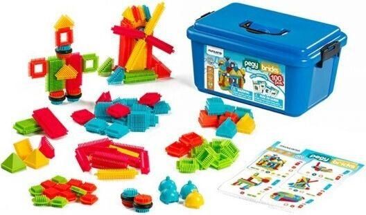 Τουβλάκια Miniland Pegy Bricks για 3 - 6 Ετών 100τμχ