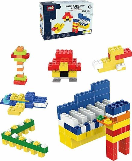 Τουβλάκια ToyMarkt για 3+ Ετών 400τμχ