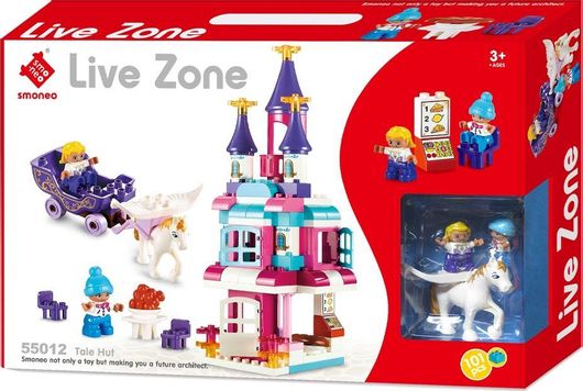 Τουβλάκια Παλάτι με Άμαξα για 3+ Ετών 101τμχ