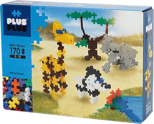 Τουβλάκια Plus Plus Mini Basic Savannah για 5 - 12 Ετών 170τμχ