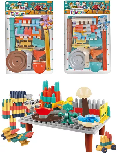 Τουβλάκια ToyMarkt για 4+ Ετών 60τμχ