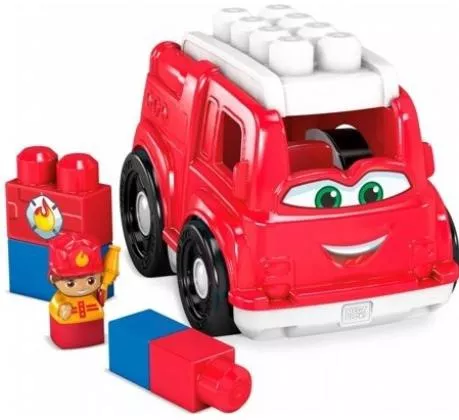 Τουβλάκια Fisher Price Freddy Fire Truck για 12+ Μηνών 6τμχ