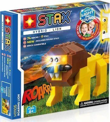 Τουβλάκια Light Stax Roaring Lion για 6+ Ετών 83τμχ