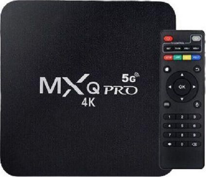 TV Box MXQ Pro 5G RK3228A 4K UHD με WiFi USB 2.0 8GB RAM & 128GB Αποθηκευτικό Χώρο με Λειτουργικό Android 11.1