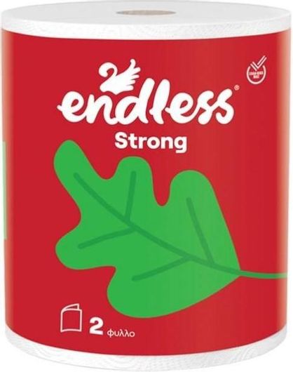 Χαρτί Κουζίνας Endless Έξτρα Απορροφητικό 12x1cm Ρολά 570gr