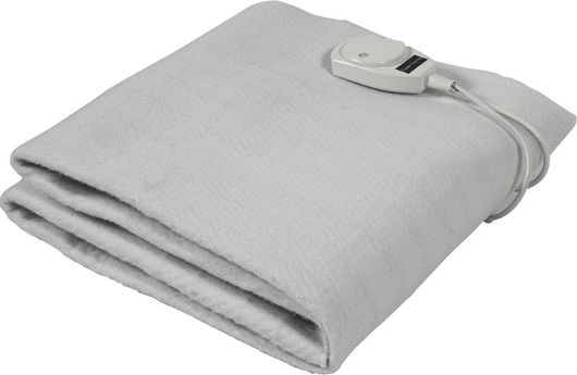 Ηλεκτρική Κουβέρτα Das Home Classic 0487 Υπέρδιπλο 120W 170x155cm Εκρου 