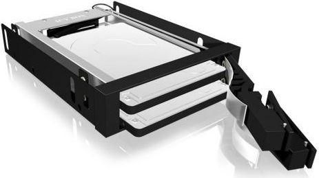 Πλαίσιο RaidSonic Icy Box IB-2227STS 3.5Inch Mobile Rack για 2x1x2.5-Inch SATA HDD / SSD Μαύρο