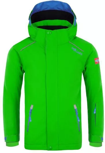 Αδιάβροχο Παιδικό Casual Μπουφάν με Επένδυση Winter Green