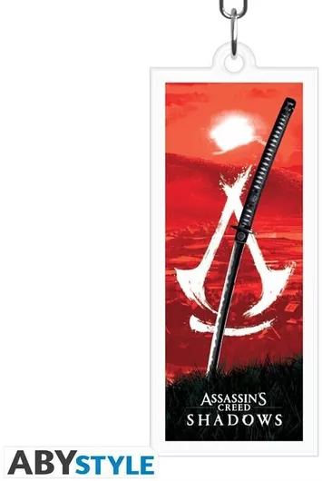 Assassin's Creed Acrylic Keychain Crest Shadows X4 Fan Shop Merchandise