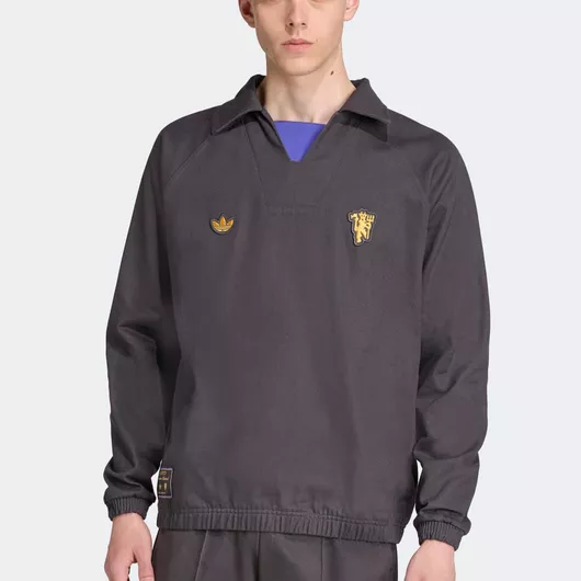 Manchester United Φούτερ με Κουκούλα Utility Black