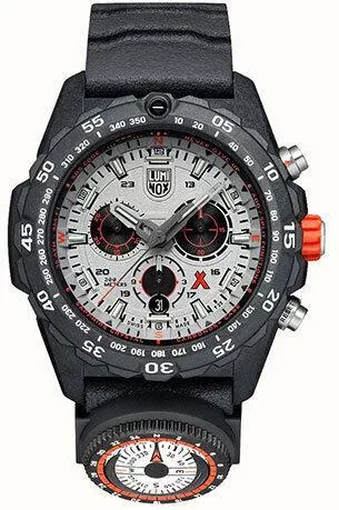 Luminox Ανδρικό Ανδρικό Ρολόι Χρονογράφος Μπαταρίας με Μαύρο Καουτσούκ Λουράκι