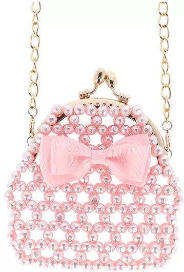 Angel's Face Παιδική Τσάντα Ροζ