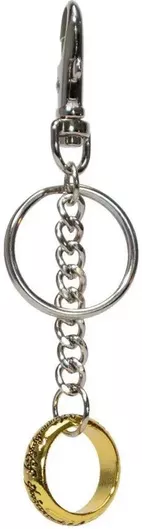 Noble Collection One Ring Keychain Lord Rings Nnxt1294