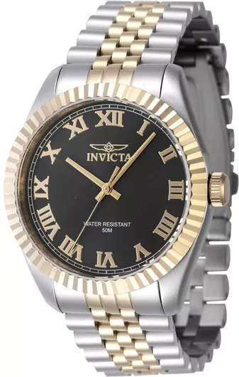 Invicta Specialty Ανδρικό Ανδρικό Ρολόι 43mm Μπαταρίας με Ασημί Μεταλλικό Μπρασελέ