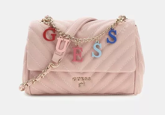 Guess Παιδική Τσάντα Ώμου Ροζ 20x13x8cm