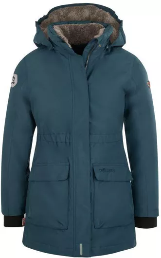 Αδιάβροχο Παιδικό Παλτό με Κουκούλα Navy Blue