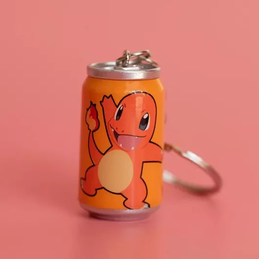 Μπρελόκ Pokemon Σχέδιο Τενεκεδάκι Αναψυκτικού Keychain Charmander