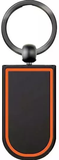 Μεταλλικό Μπρελόκ Κωδ An-5915 Πορτοκαλι Orange