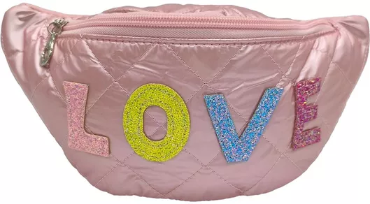 Gift-Me Παιδικό Τσαντάκι Μέσης Ροζ 26x13x7cm