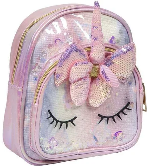 LIL' Queen Παιδική Τσάντα Πλάτης Μοβ