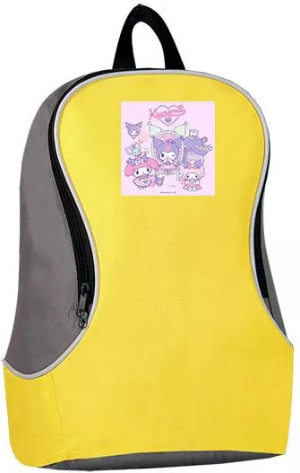 Σακίδιο Πλάτης Slim Κ Anime Family Κίτρινο