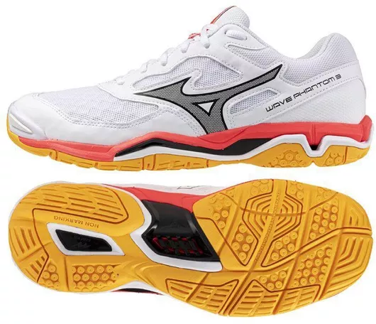 Wave Phantom 3 Ανδρικά Αθλητικά Παπούτσια Handball Λευκό