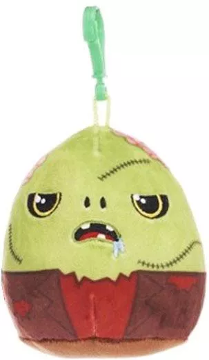 Μπρελόκ Πράσινο Ζόμπι Squashy Podgies Halloween Λούτρινο 11cm