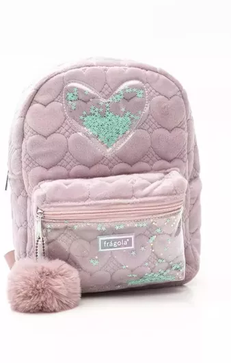 Fragola Παιδική Τσάντα Πλάτης Ροζ 30x24x13cm