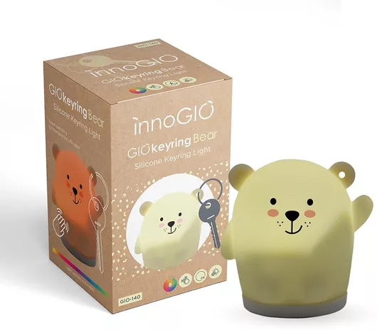 Innogio Μπρελόκ Φωτακι Σιλικονης Giokeyring Bear