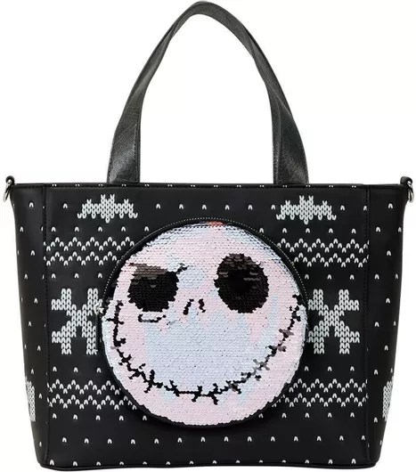 Loungefly Nightmare Before Christmas Jack Skellington Παιδική Τσάντα Μαύρο 30.48x26.04x10.16cm