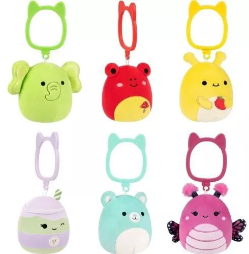 Jazwares Squishmallows Λούτρινα Μπρελόκ Wave 8 6 Σχέδια 9εκ Jazwares Franky Elephant Franky Ο Ελεφαντας Sqcp00595 Jwsq2162