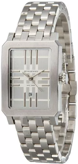 Burberry Ανδρικό Ανδρικό Ρολόι 32mm Μπαταρίας με Ασημί Μεταλλικό Μπρασελέ