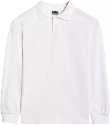 Παιδικό Polo Μακρυμάνικο Λευκό
