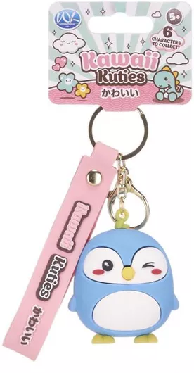 Μπρελόκ Strap Πιγκουίνος Kawaii Kuties 6cm