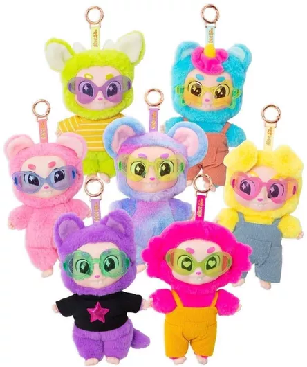 Nunos Lil' Monsters Supermarket Adventures Λούτρινη Φιγούρα 10cm Τυχαίο Περιεχόμενο