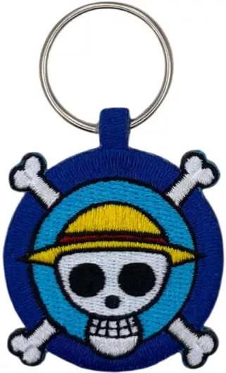 Μπρελόκ Υφασμάτινο Κεντητό Λογότυπο One Piece 2