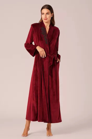 Pen-ky Χειμερινή Γυναικεία Ρόμπα Μπορντο