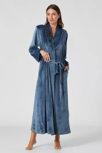 Pen-ky Χειμερινή Γυναικεία Ρόμπα Μπλε