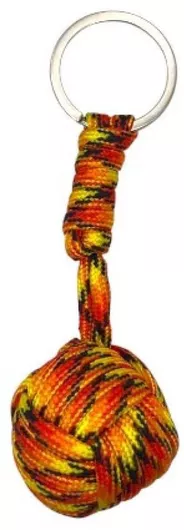 Μπρελόκ Μπάλα-monkey Fist-fire Paracord