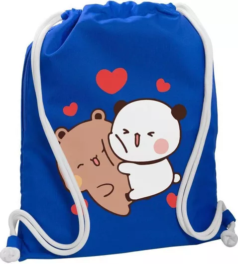 Koupakoupa Bubu & Dudu Παιδική Τσάντα Πλάτης Μπλε 48x40cm