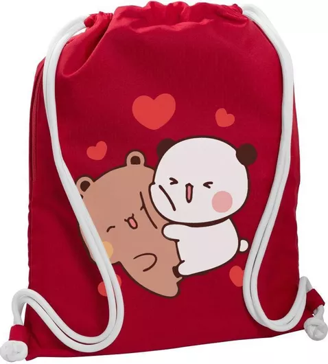 Koupakoupa Bubu & Dudu Παιδική Τσάντα Πλάτης Κόκκινο 48x40cm