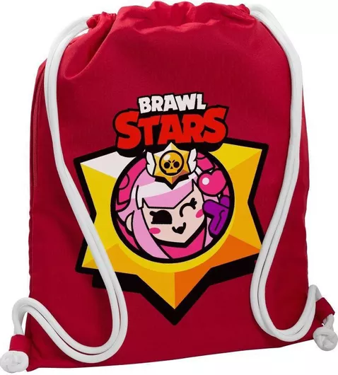 Koupakoupa Brawl Stars Melodie Παιδική Τσάντα Πλάτης Κόκκινο 48x40cm