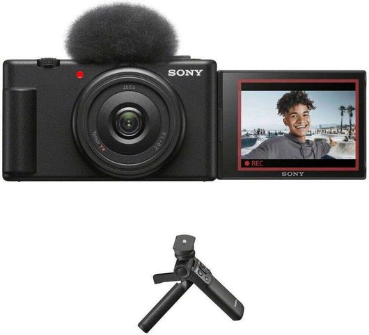 Sony ZV-1F Compact Φωτογραφική Μηχανή 20.1MP με Οθόνη 3" & Ανάλυση Video 4K UHD Μαύρο