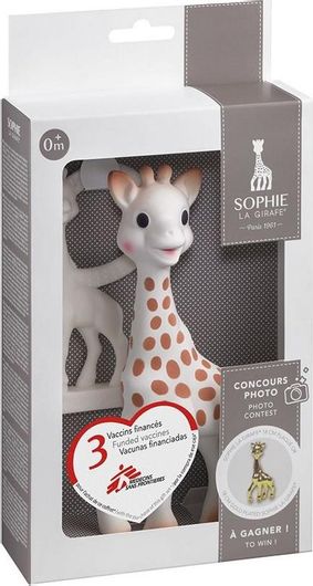 Μασητικό Οδοντοφυΐας Sophie La Girafe από Καουτσούκ για 0+ Μηνών